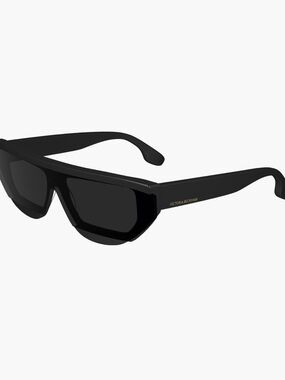 Victoria Beckham Shield Sunglasses – Black | 53mm | Never Worn | Made in Italy